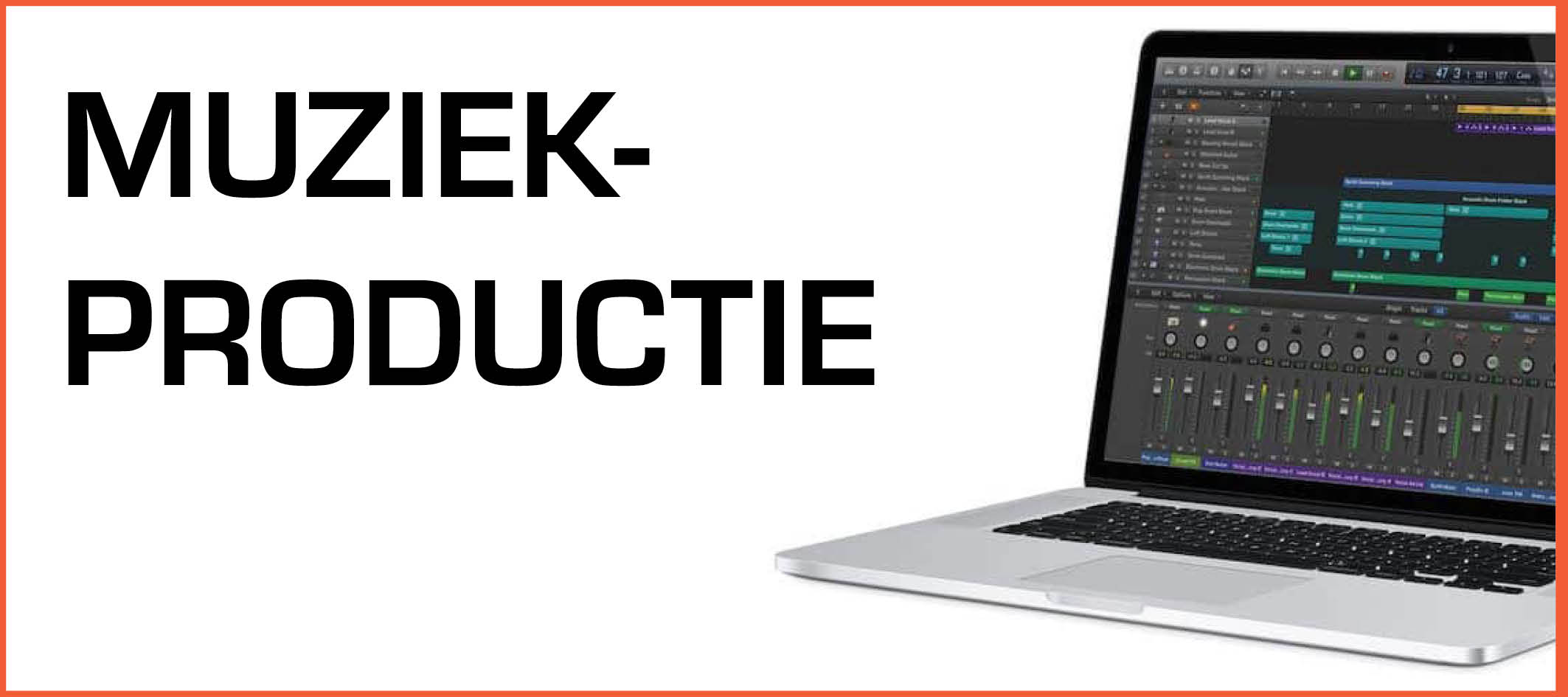 Muziekproductie Button